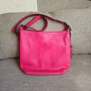 Coach Legacy Duffle Bag Hot Pink 19889
